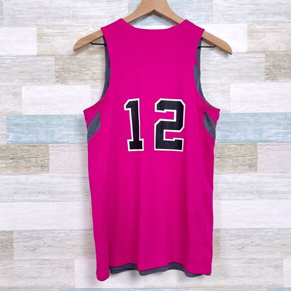 Georgia Bulldogs Under Armour Reversible Tank Top Gray Pink SEC Womens Small - Picture 10 of 11
